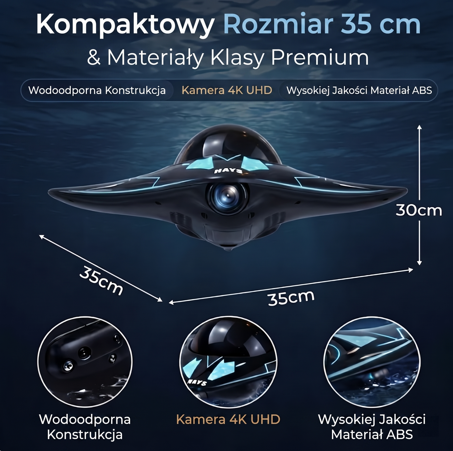 Nurkuś™ Dron RC