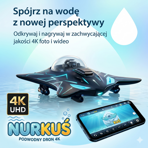 Nurkuś - wodny Dron RC Luvia