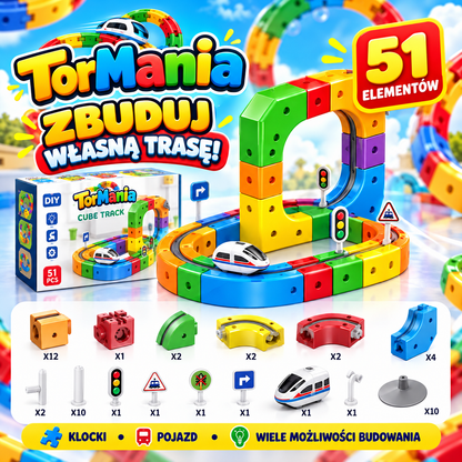 Zestaw TorMania! 51 elementów