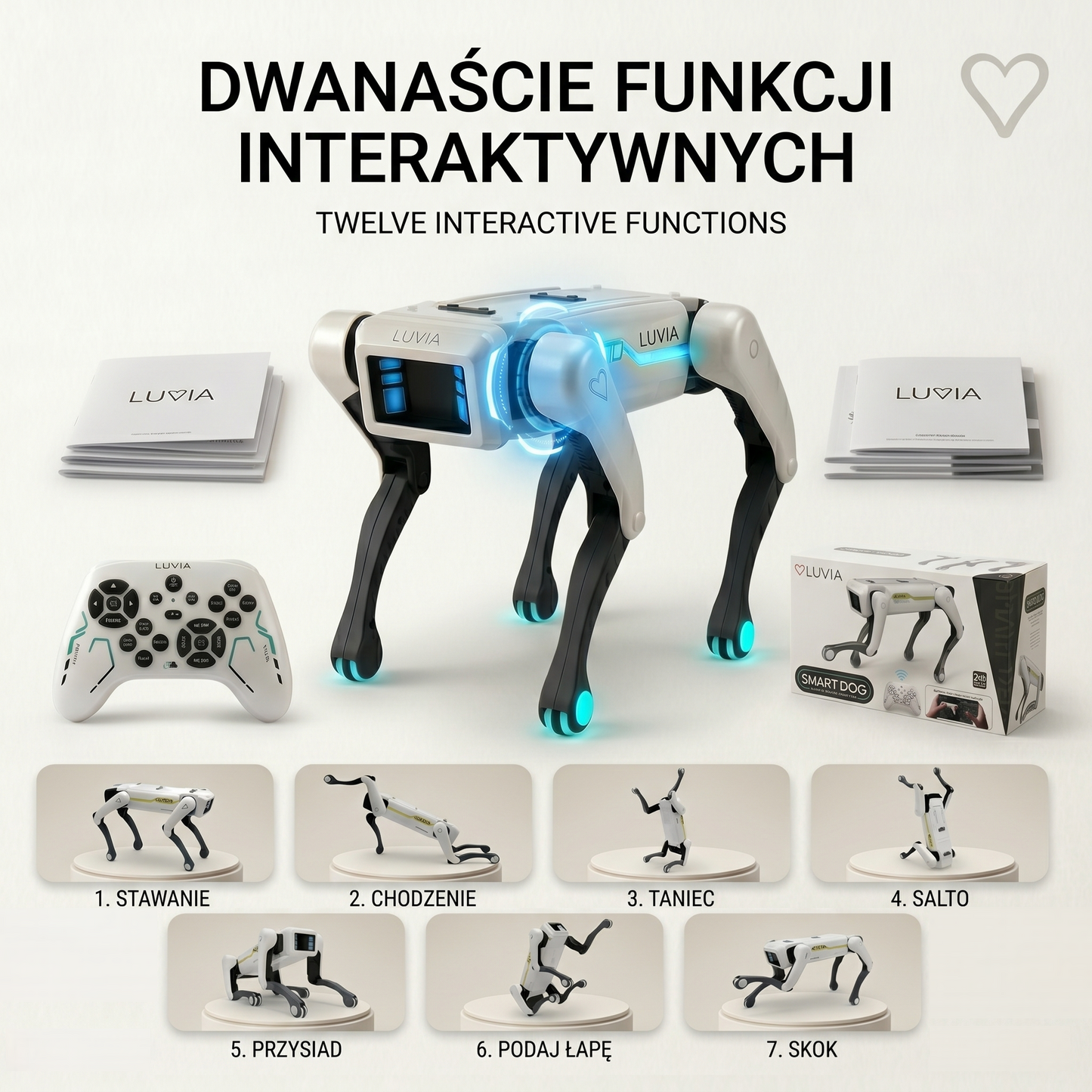 Neruś - Inteligentny robot pies AI